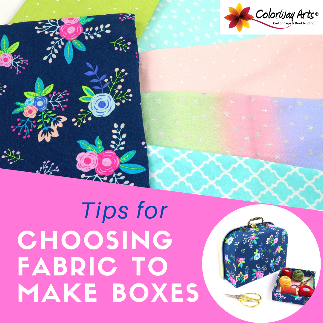 How to choose fabric to make boxes