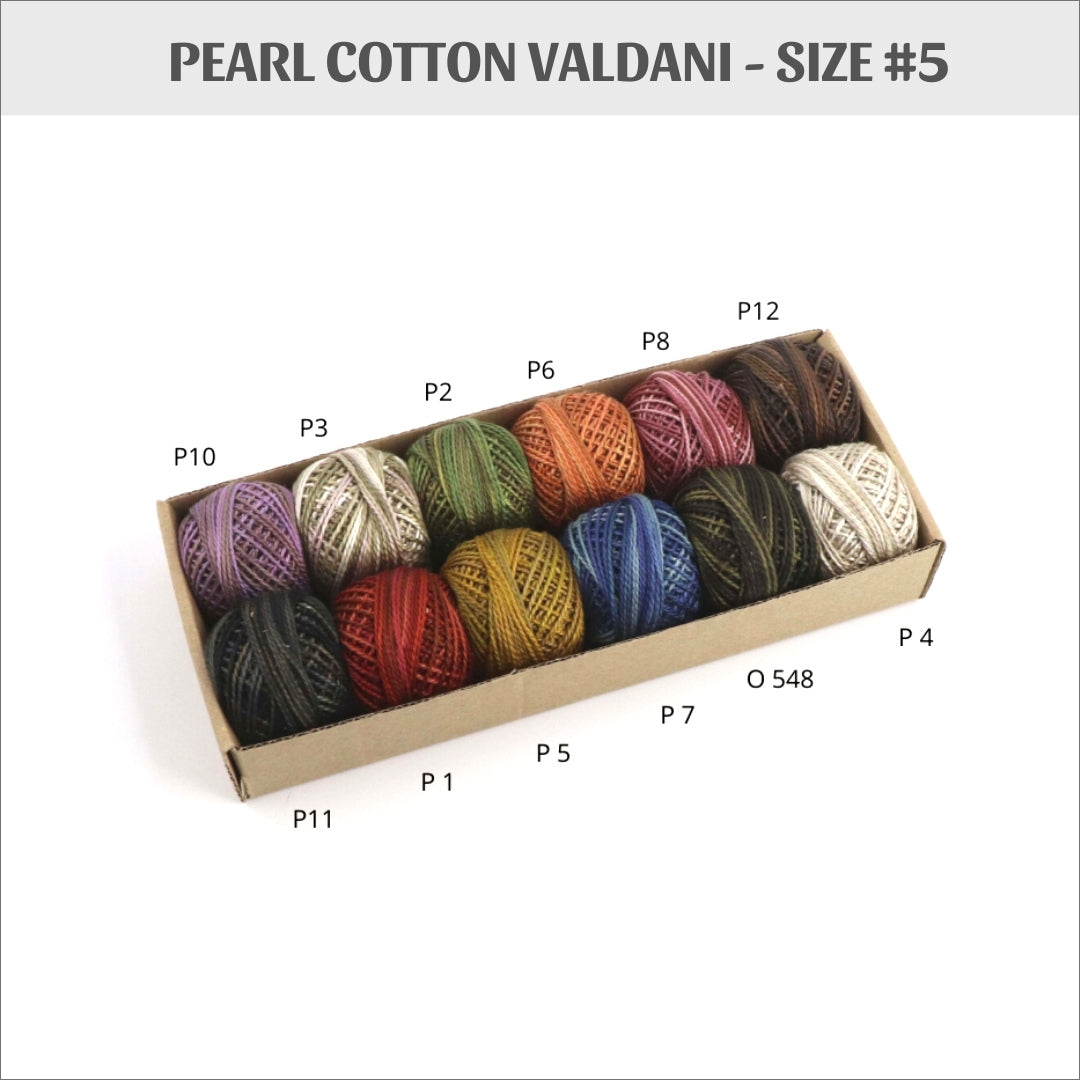 Pearl cotton VALDANI thread size #5