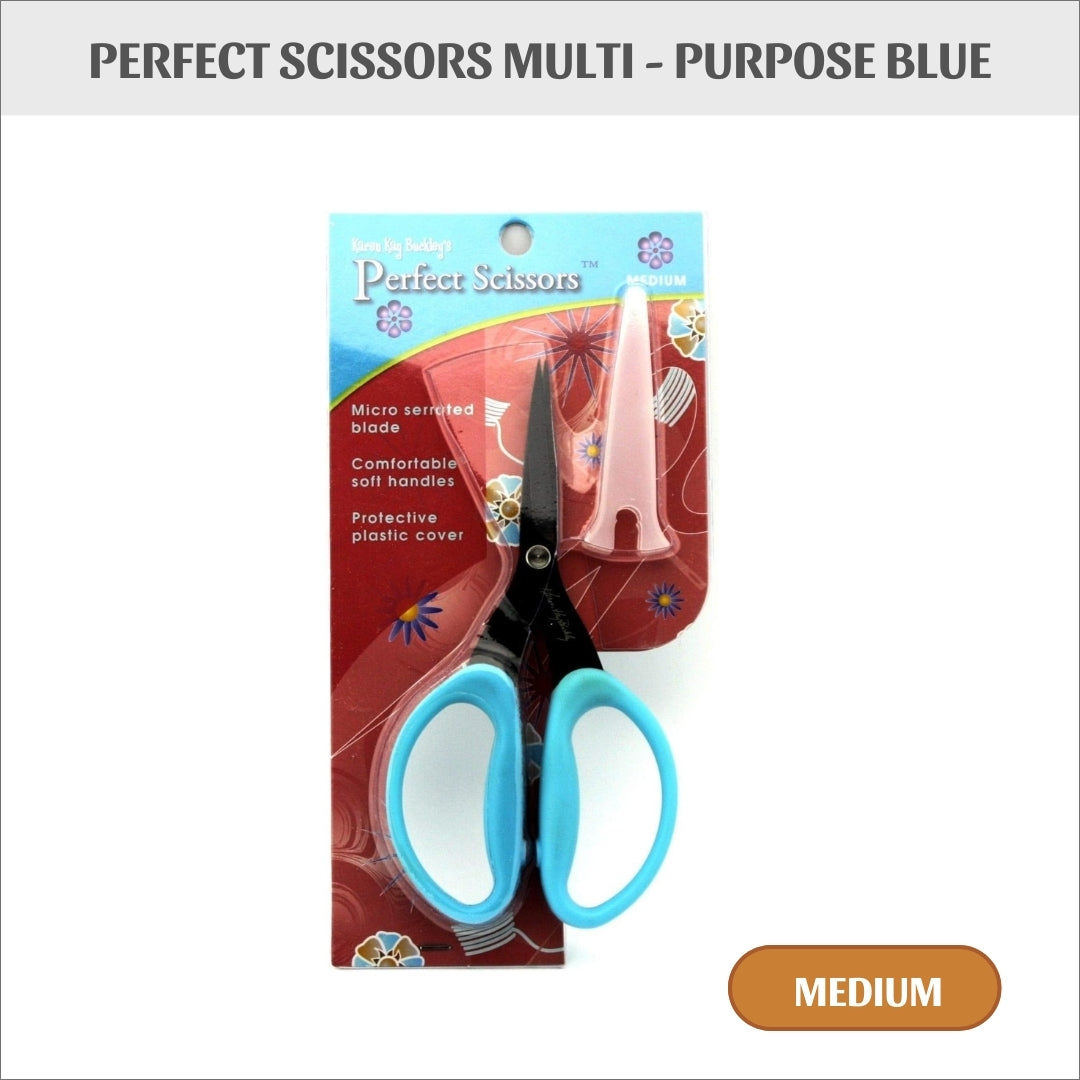 Perfect Scissors Karen Kay Buckley Blue Medium