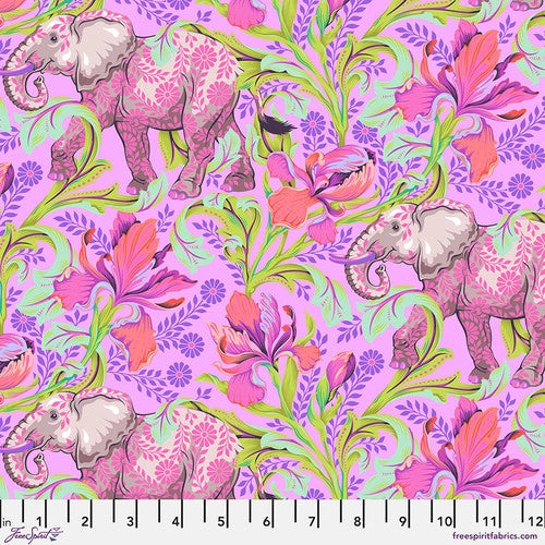 Fabric - All Ears - Cosmic - Everglow - Tula Pink - Half yard