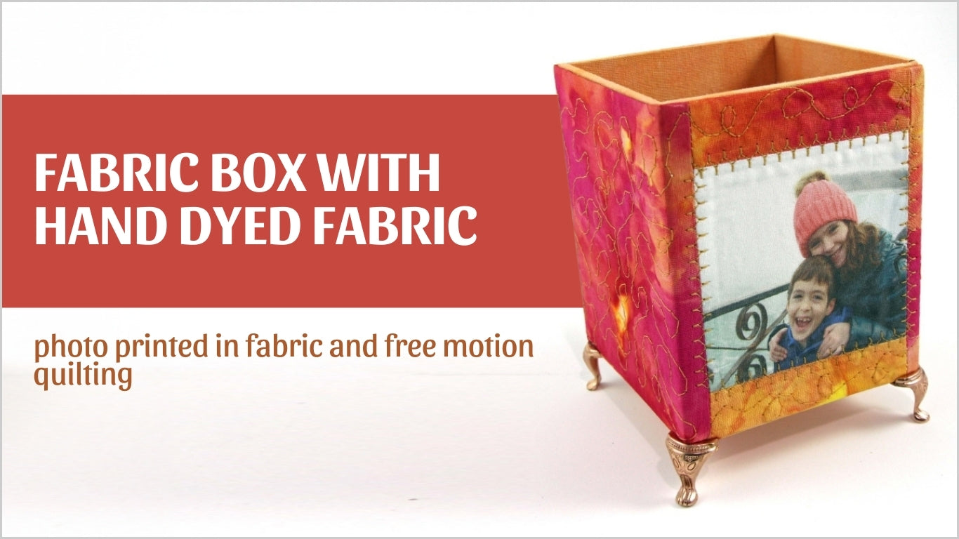 Fabric covered boxes for Mother’s Day