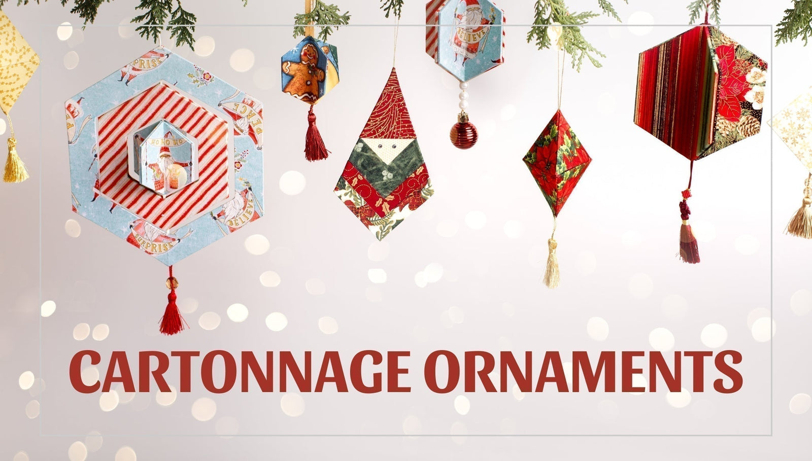 Cartonnage Fabric Ornaments