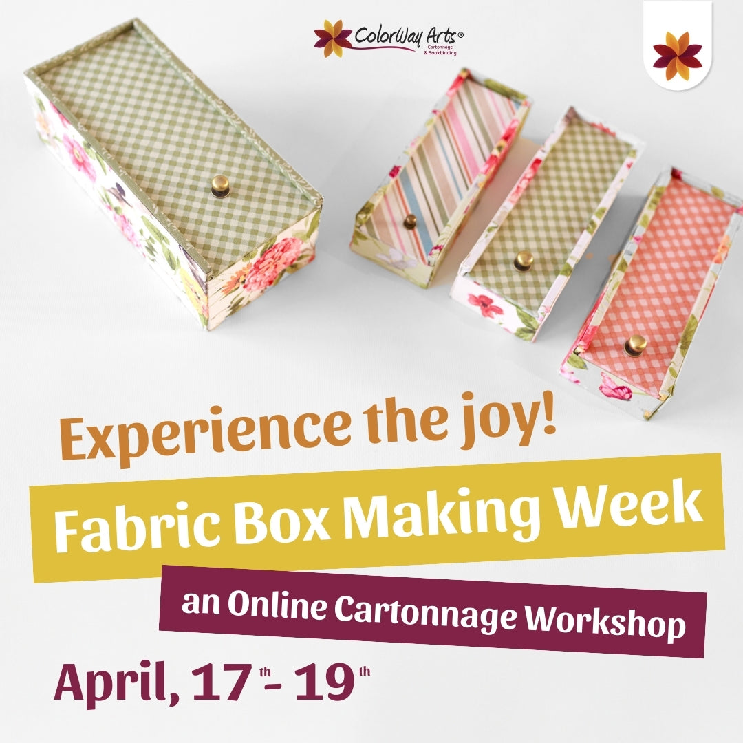 Fabric box Week - Supplies