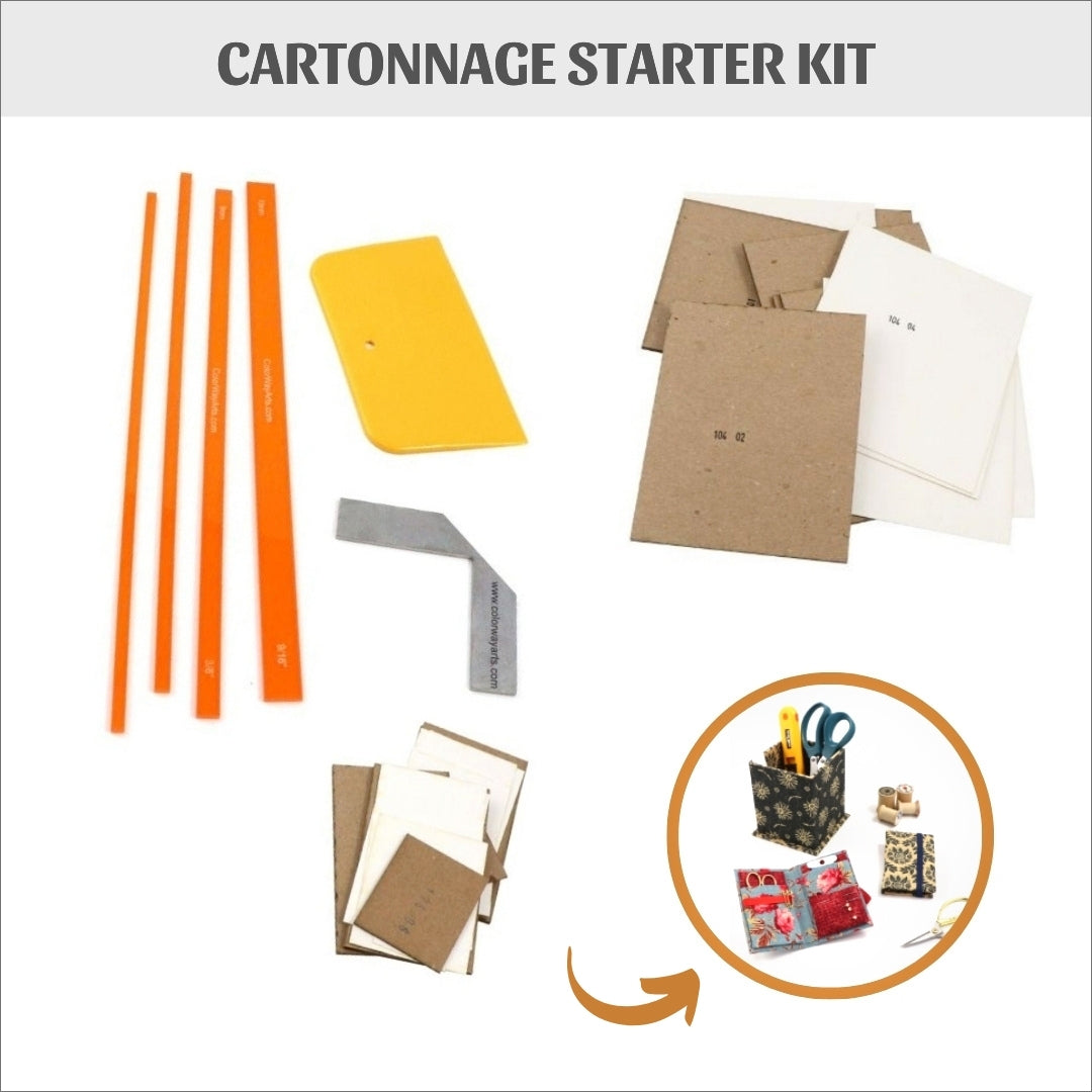 Cartonnage starter kit_ tools and DIY kits - Colorway Arts
