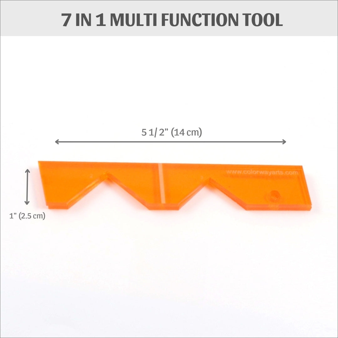 Cartonnage 7 in 1 multi function tool