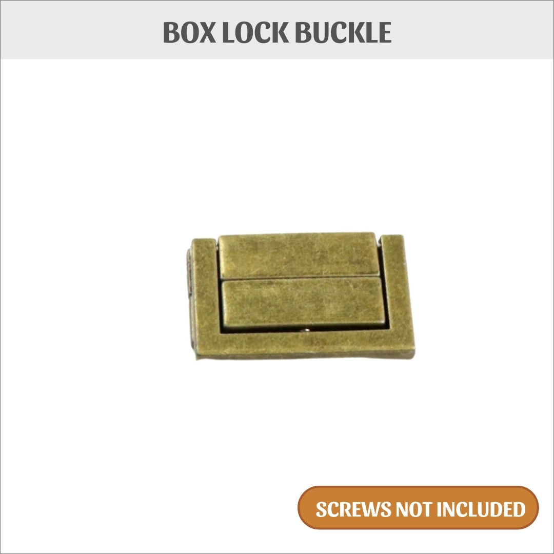 Box lock buckle, box clasp, HD44 - Colorway Arts