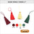 Tassel - basic small tassel - 2" - pack of 2