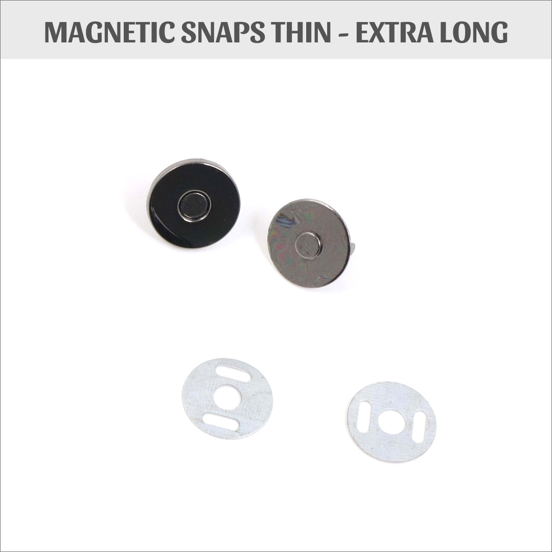 Magnetic snaps thin, extra strong, 1 pack, HD28
