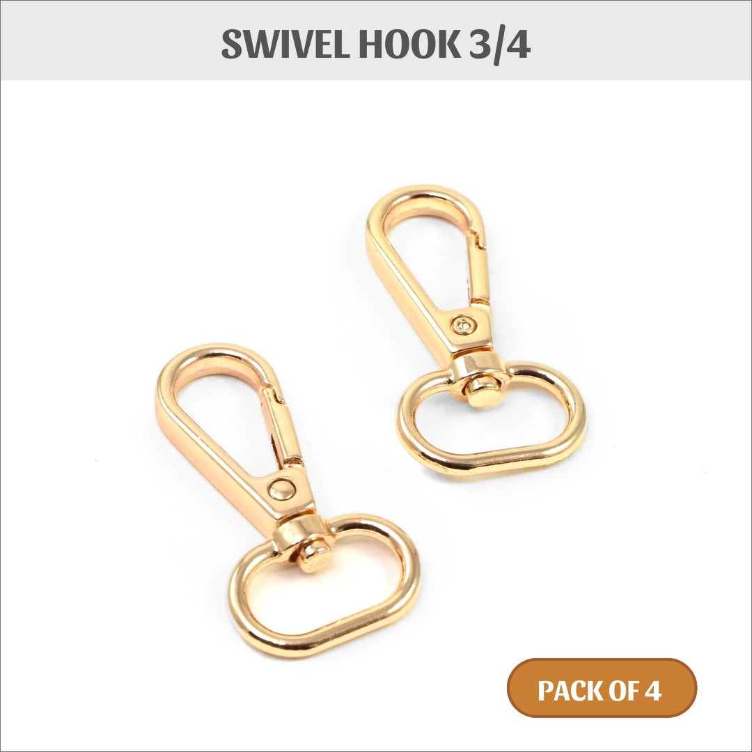 Swivel hook 3/4&quot; (set of 2), HD15