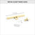 Metal clasp twist lock, box clasp, bag clasp, clasp 3 3-4" (9.5 cm), HD04
