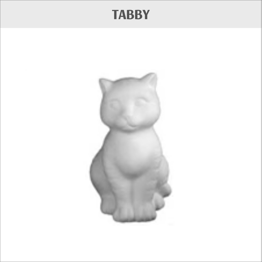 Ceramic Bisque - Tabby