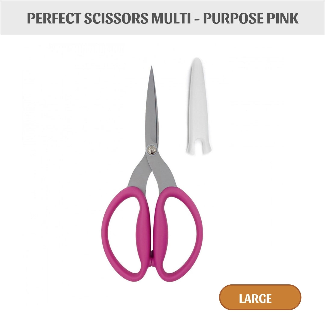 Perfect Scissors Karen Kay Buckley Multi-Purpose Pink Large