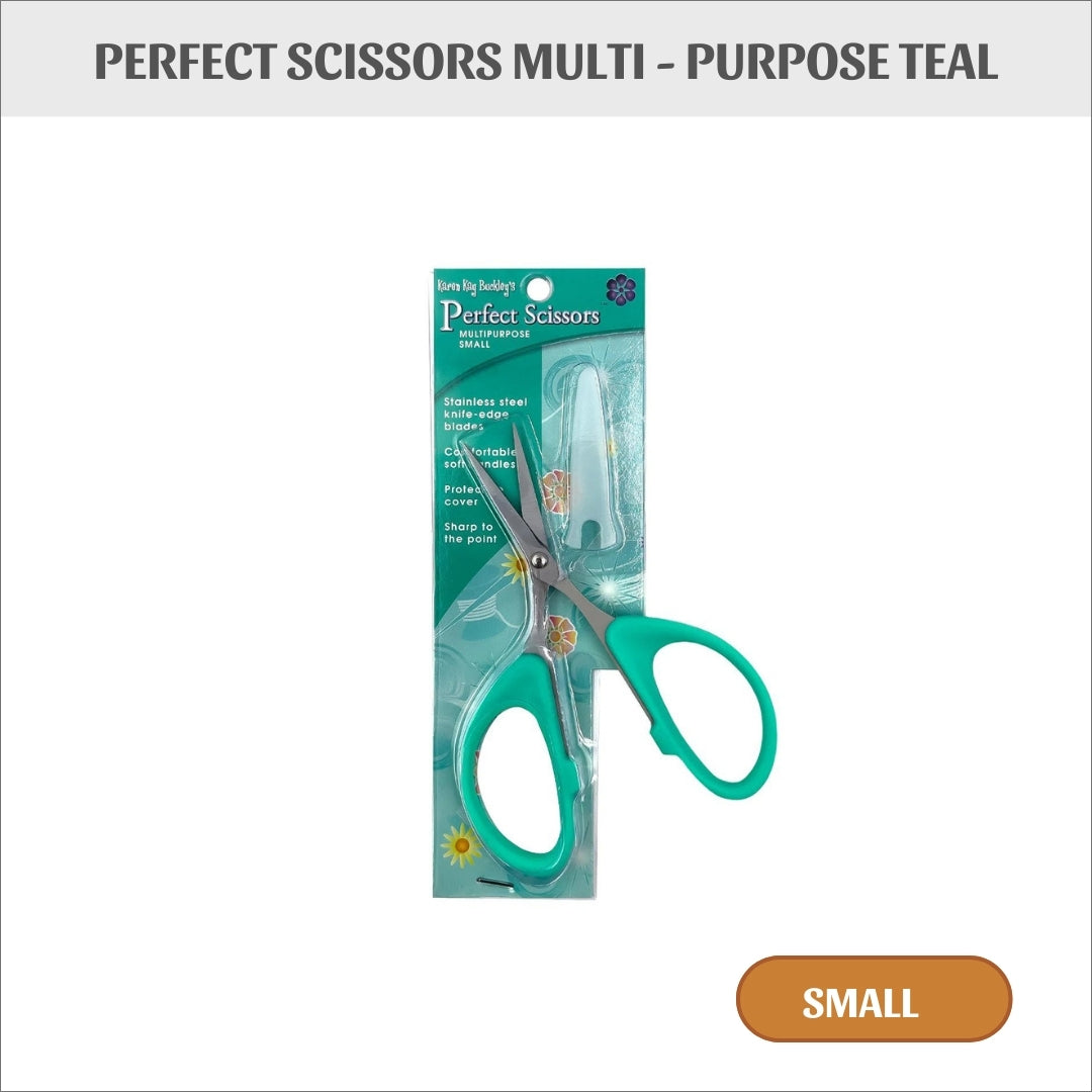 Perfect Scissors Karen Kay Buckley Multi-Purpose Teal Small