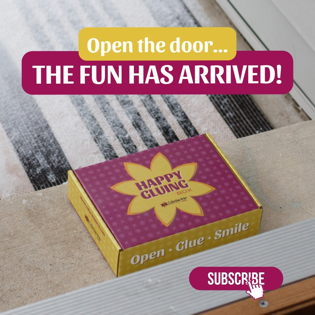 Happy Gluing Box - quarterly subscription