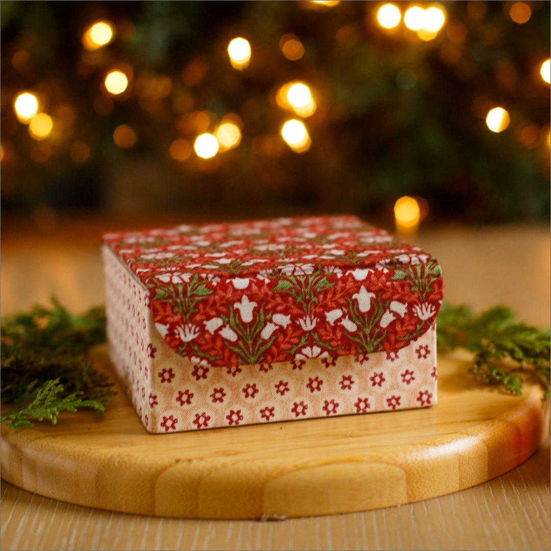 Fabric Music box DIY kit, cartonnage kit 241