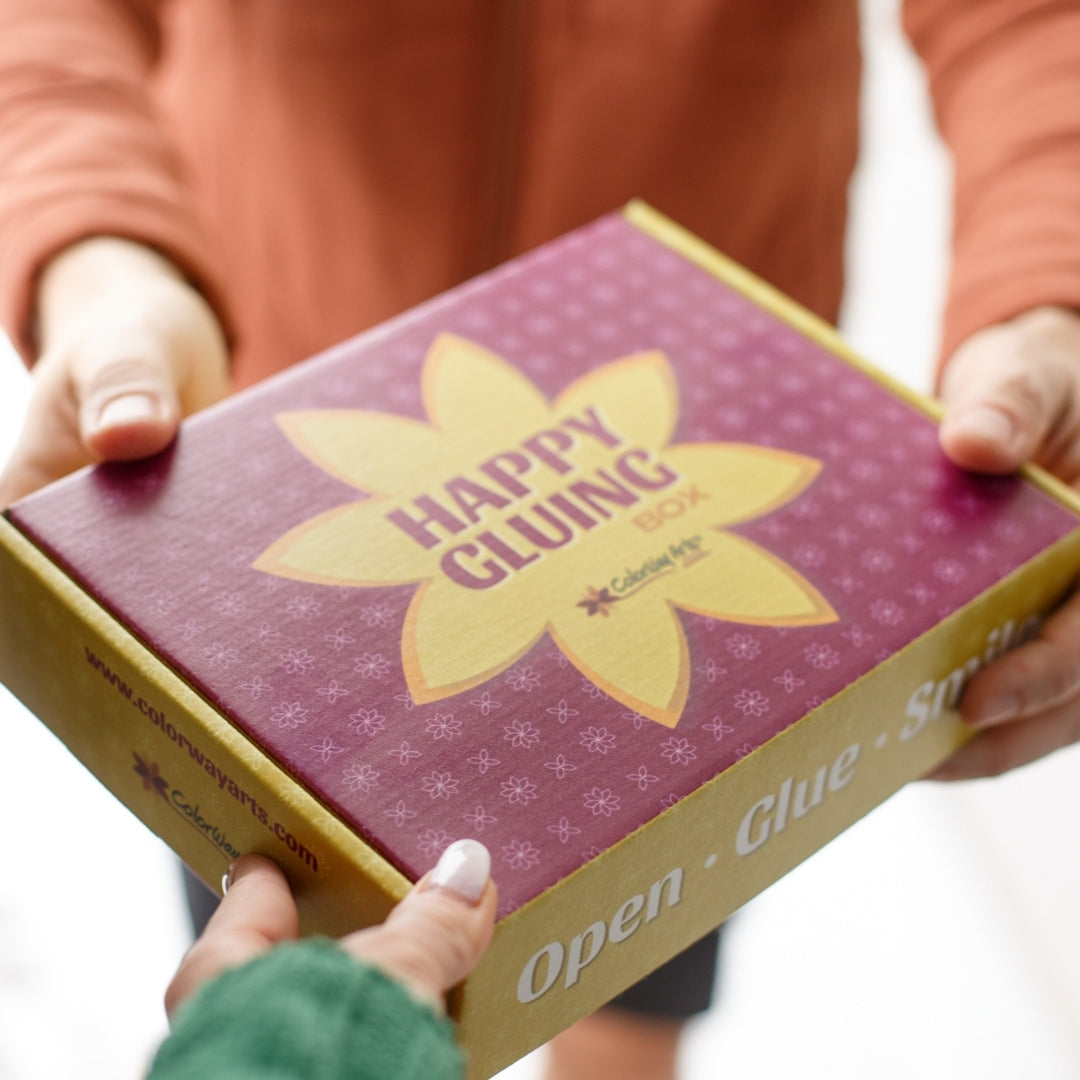 Happy Gluing Box - Colorway Arts