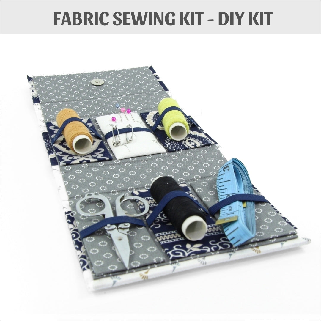Fabric Sewing kit DIY kit, cartonnage kit 110, online instructions included