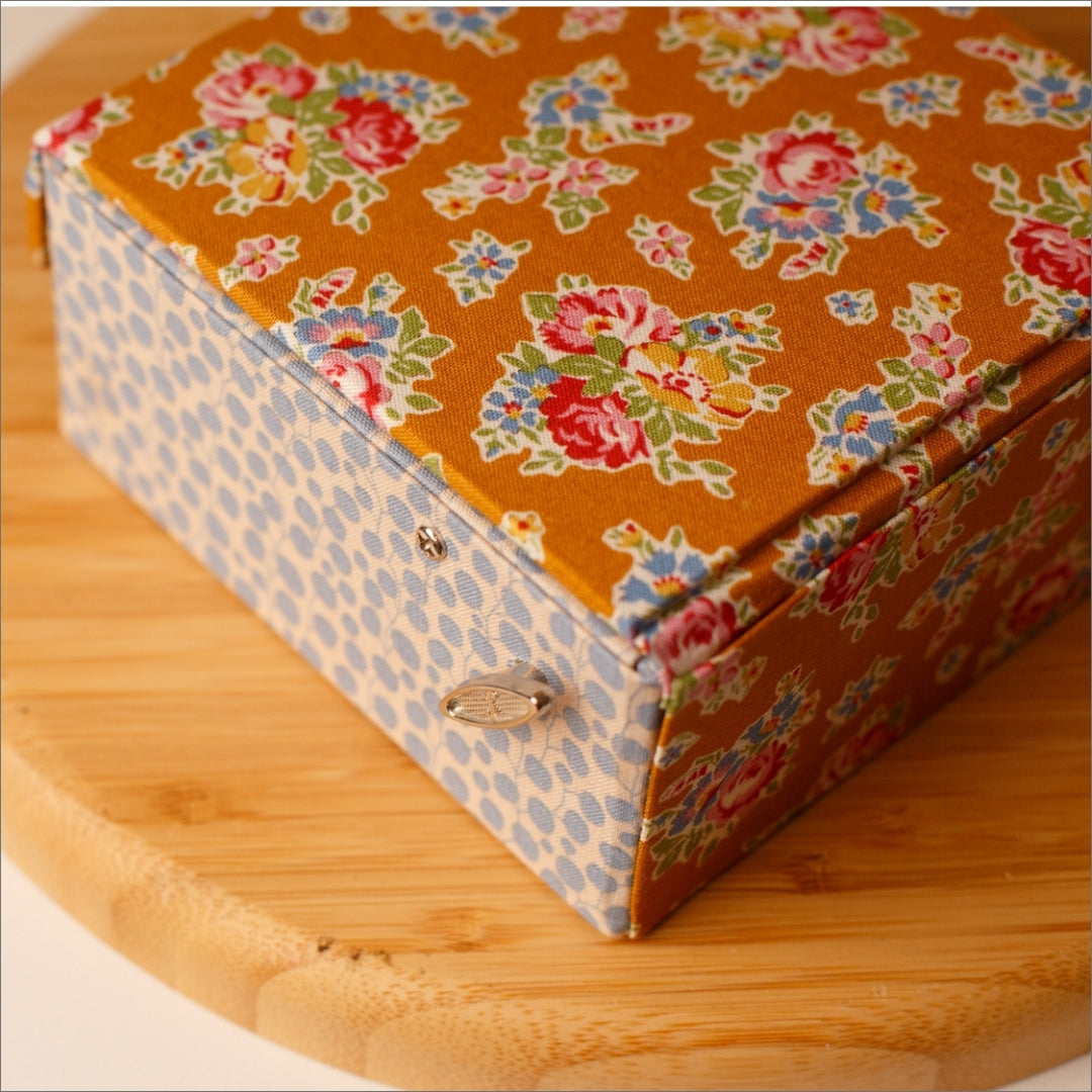 Fabric Music box DIY kit, cartonnage kit 241