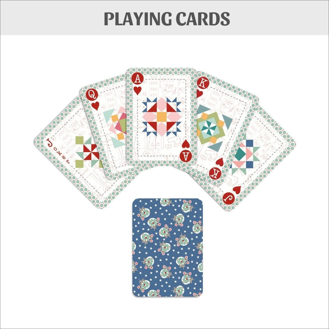 Playing cards - Lori Holt Home Town