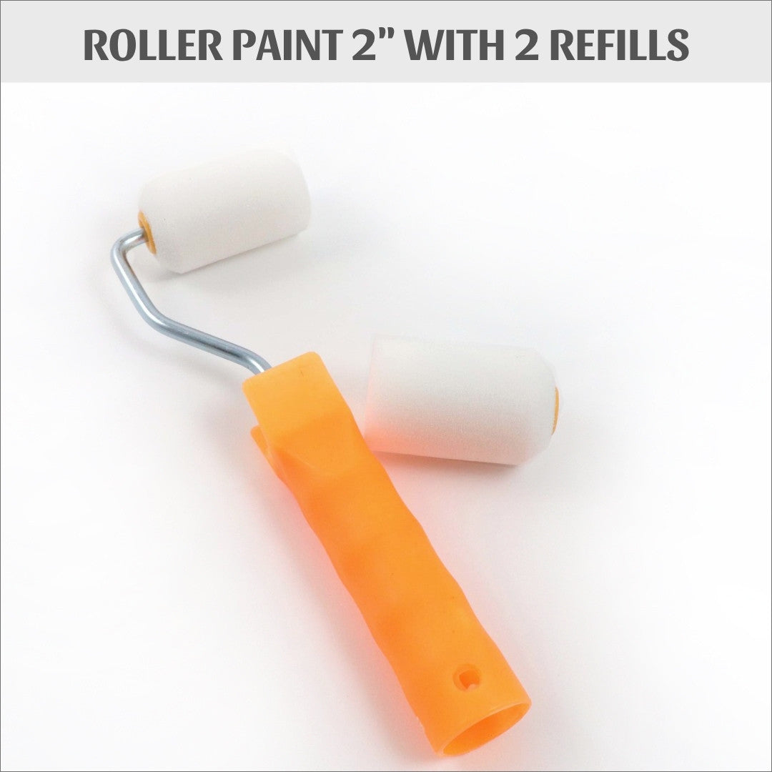 Roller paint 2" with 2 refills