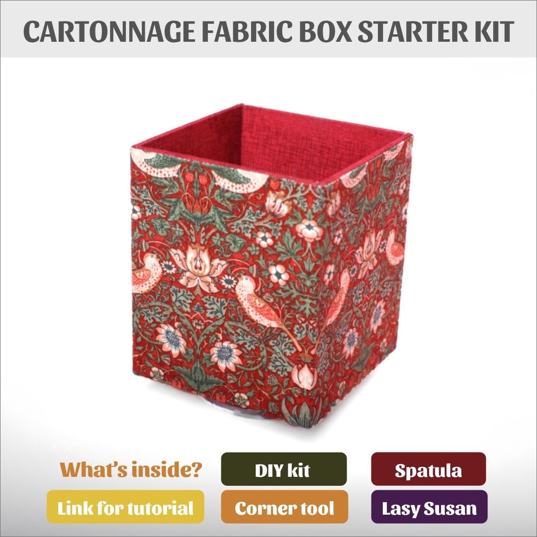 Cartonnage Fabric box Starter kit
