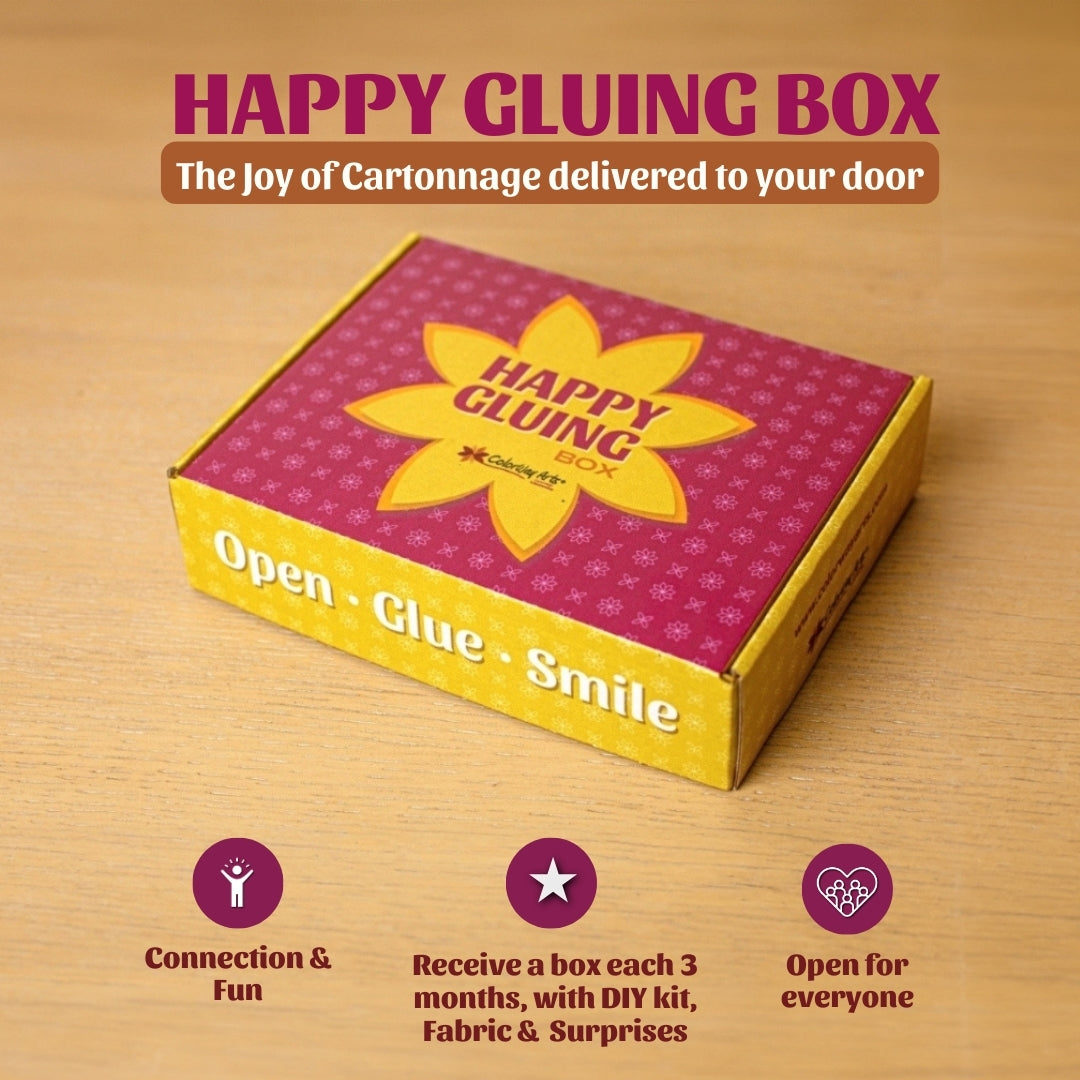 Happy Gluing Box - quarterly subscription