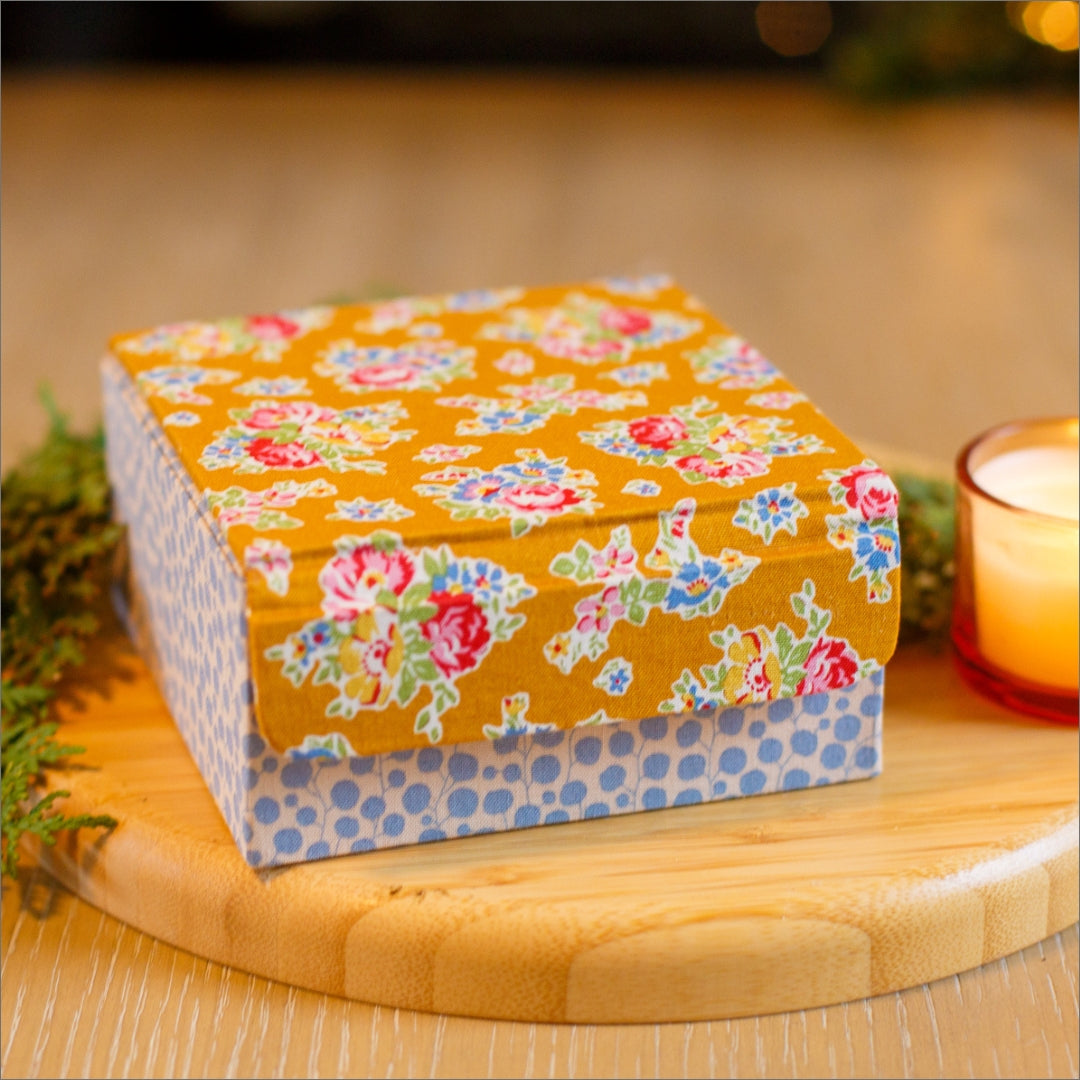 Fabric Music box DIY kit, cartonnage kit 241