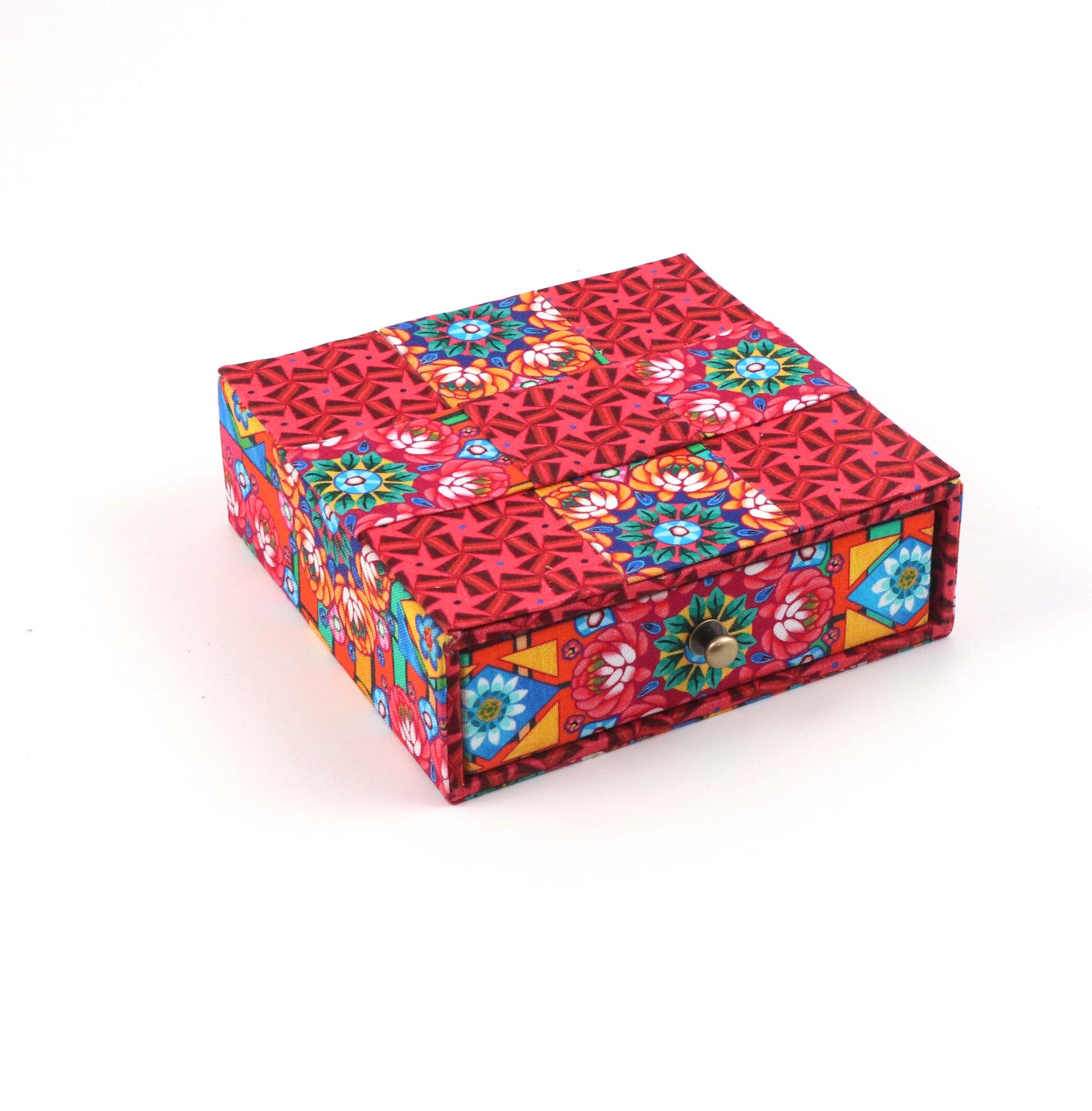 Mini Fabric Drawer DIY kit, cartonnage kit 248