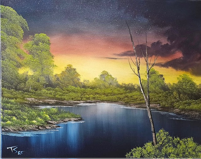 Paint like Bob Ross - class