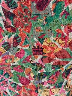 Fabric - Floral Burst Cork by P Carter Carpin - Half Yard