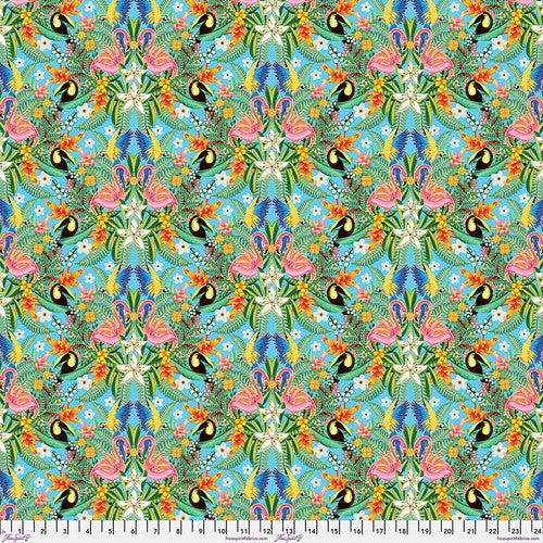 Fabric - Arara Titi - Multi - Rising Jungle - Catalina Estrada - Half Yard