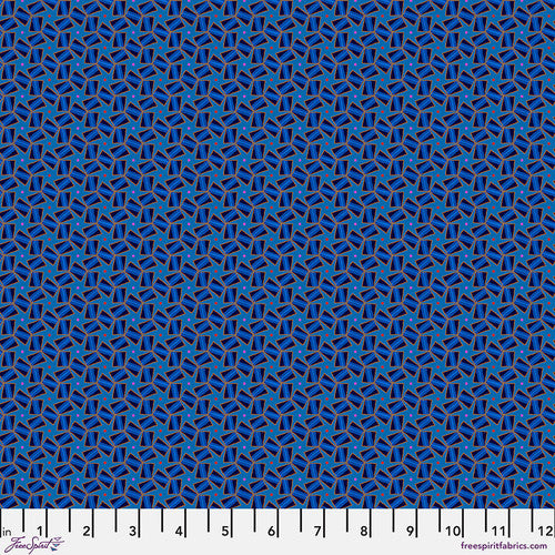 Fabric - Murano Collection - Basilico - Marine - Half Yard