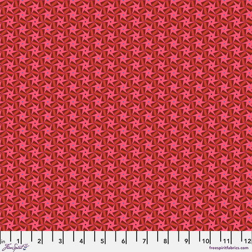 Fabric - Murano Collection - Basilico - Rose - Half Yard