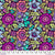 Fabric - Spider Blossom - Equinox -  Nightshade (Déjà Vu) - Tula Pink - Half Yard