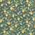 Fabric - Lemon Tree -Dark green - William Morris - Half Yard