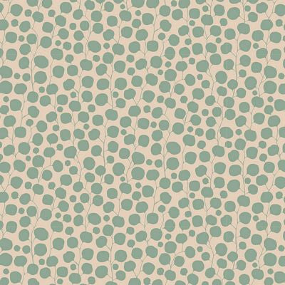 Fabric - Tilda Hibernation - Eucalyptus Sage - Half Yard