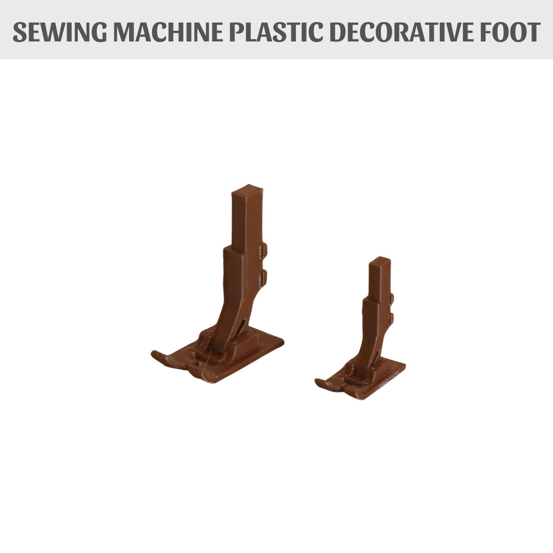 Sewing Machine plastic decorative foot