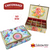 Kiss lock fabric box DIY kit, LARGE fabric box kit, cartonnage kit 218