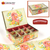 Kiss lock fabric box DIY kit, LARGE fabric box kit, cartonnage kit 218
