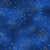 Fabric - Royal Blue Gold Metallic Basic Glitter- Laurel Burch - Half Yard