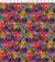 Fabric - Fantasticats Digital Packed Cats - Multi Color Metallic  - Laurel Burch - Half Yard