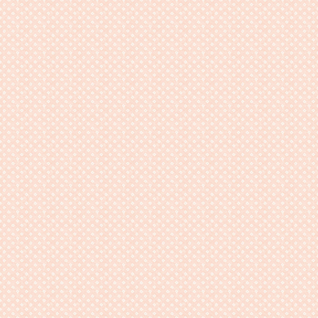 Fabric - Daisy Field Digital Dot - Light Coral - Silvia Vassileva - Half Yard