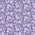 Fabric - Louisa Digital Packed Posies - Navy Blue - Half Yard
