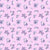 Fabric - Louisa Digital Nosegays - Pink -  Half Yard
