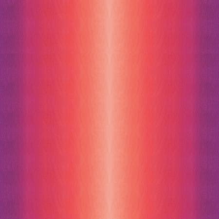 Fabric - Maywood Studio Purple-Peach-Coral Multi Gelato Ombre - Half Yard