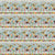 Fabric - Benartex Turquoise Garden of Light Stripe Digitally Printed - Half Yard
