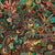 Fabric - Gondwana Master Brown/Teal - Half Yard