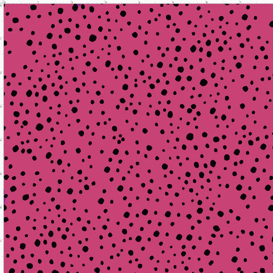 Fabric - Pepper dots pink by Loralie Designs - Half Yard