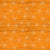 Fabric - Orange Spiderwebs - Half Yard