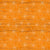 Fabric - Orange Spiderwebs - Half Yard